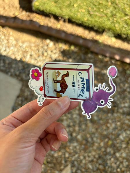 [B]IKMIN CAMEL - DIE CUT STICKER