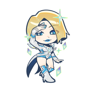 EMMA - RAINBOW ACRYLIC KEYCHAIN