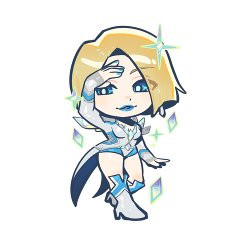 EMMA - RAINBOW ACRYLIC KEYCHAIN