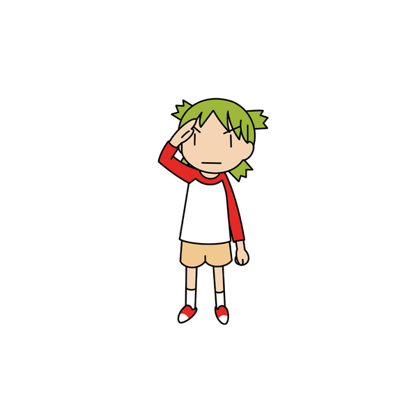 YOTSUBA SALUTE - STICKER