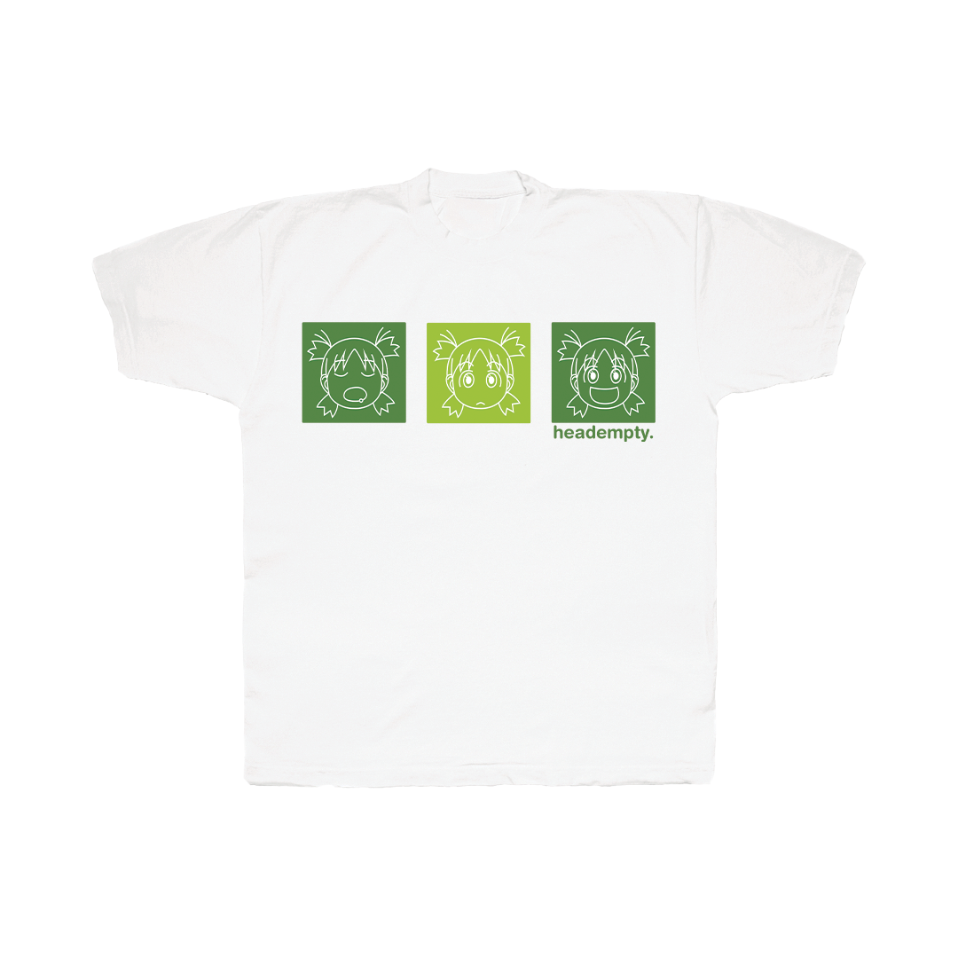 YEETSUBA FACES SHIRT - WHITE (PRE-ORDER)