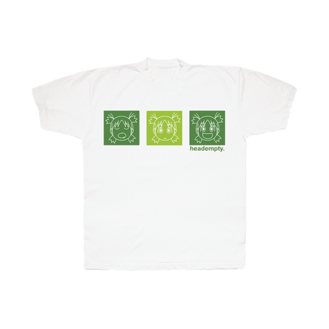 YEETSUBA FACES SHIRT - WHITE (PRE-ORDER)