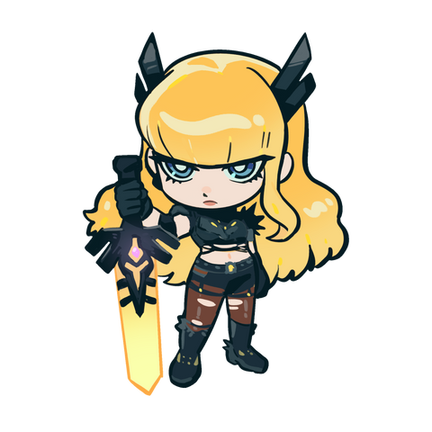 MAGIK - RAINBOW ACRYLIC KEYCHAIN