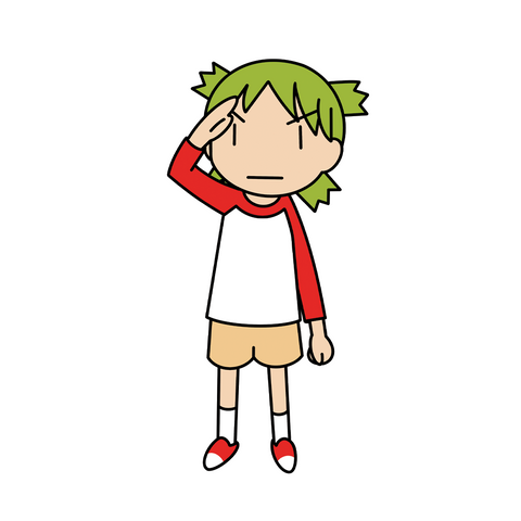 YOTSUBA SALUTE - STICKER