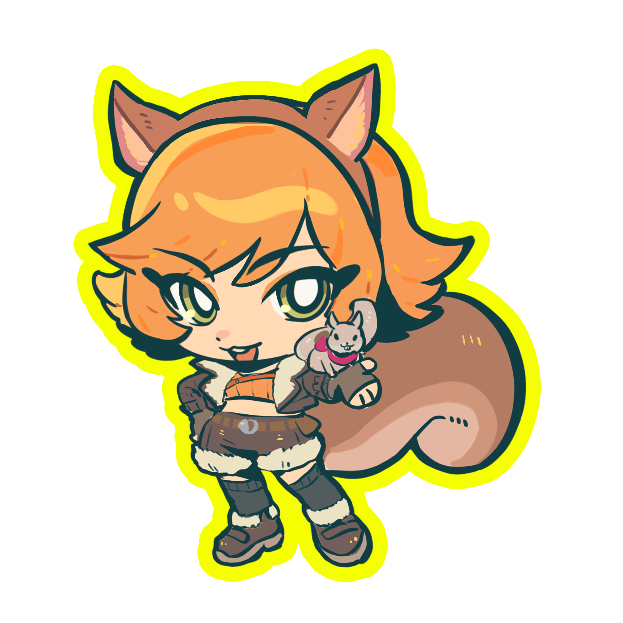 SQUIRREL GIRL - DIE CUT