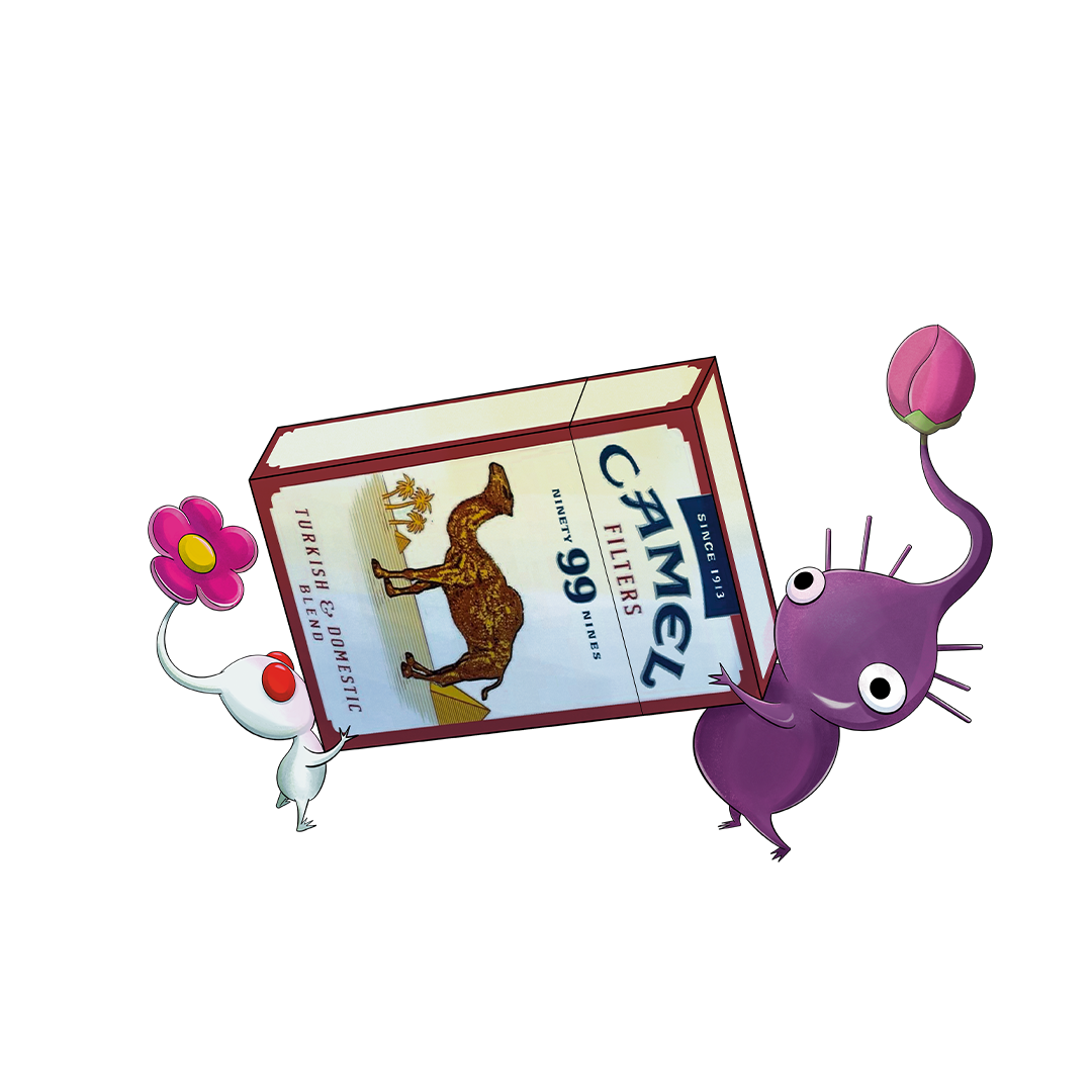 [B]IKMIN CAMEL - RAINBOW ACRYLIC KEYCHAIN