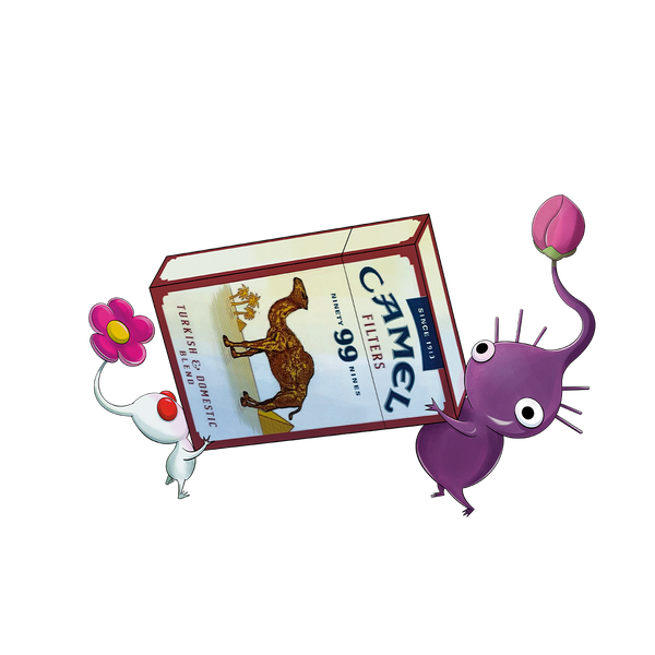 [B]IKMIN CAMEL - RAINBOW ACRYLIC KEYCHAIN