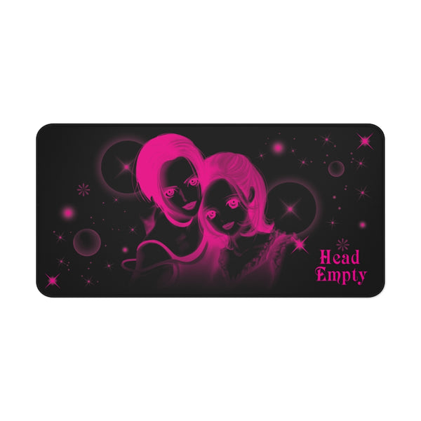 NANA Desk Mat - Black/Pink