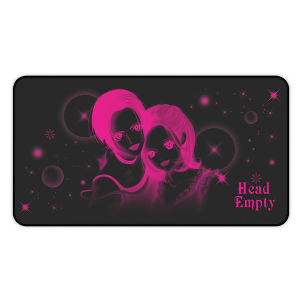 NANA Desk Mat - Black/Pink